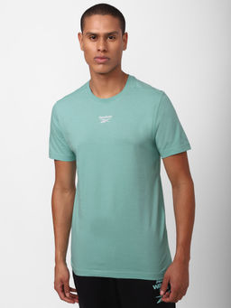Reebok - Rbk Cot Tee Teal Training T-shirts