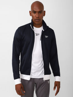 Reebok - Rbk Performance Tracktop Navy Blue Training Track Top