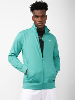 Reebok - Fitness Tracktop Teal Training Track Top