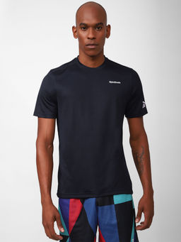 Reebok - Fon Mesh Tee Navy Blue Training T-shirts