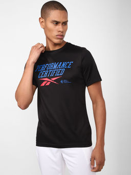 Reebok - Gs Training Statement Tee Black Training T-shirts