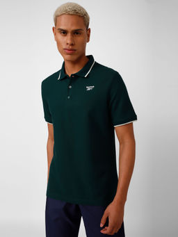 Reebok - Ri Polo Green Training Polo T-shirts