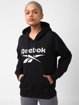 Reebok - Ri Bl Fleece Hoody Black Training Sweatshirts