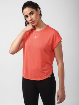 Reebok - Ubf Perforated Tee Orange Training T-shirts