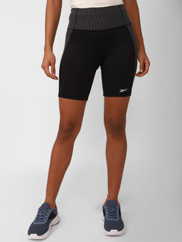 Reebok - Seasonal Legging Short Black Walking Tights