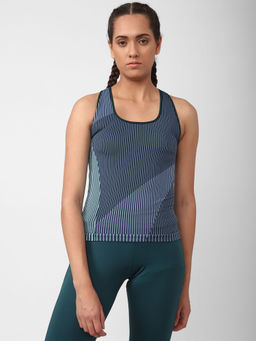 Reebok - Ubf Mykn Seamless Tank Teal Training Tank