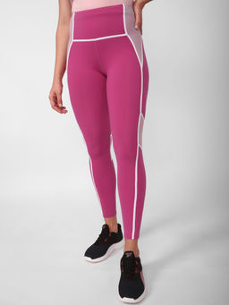Reebok - Ts Lux Hr Tight- Cb Pink Training Tights