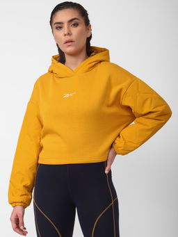 Reebok - Ts Therm. Graphene Hoodie Yellow Training Jacket