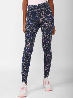 Reebok - Mod Safari Cotton Tight Green Training Tights