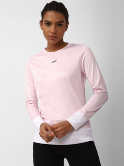Reebok - Rbk W Comfort Sweat Pink Training Sweatshirts