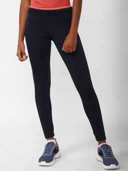 Reebok - Core W Comfort Tight Navy Blue Training Tights