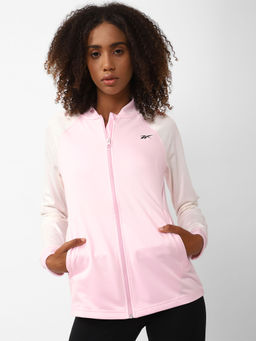 Reebok - Rag W Tracktop Pink Training Track Top