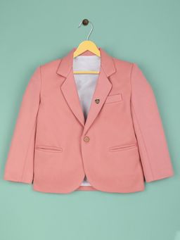 RIDOKIDZ - Boys Full Sleeves Solid Blazer