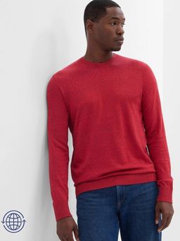 GAP - Men Round Neck Full Sleeve Pullover Sweater