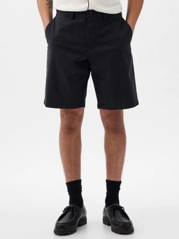 GAP - Men Regular Fit Chino Black Shorts