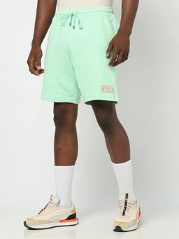 GAP - Men Mid-Rise Logo Regular Shorts