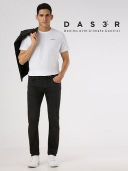 Pepe Jeans - Black Slim Fit Men Jeans