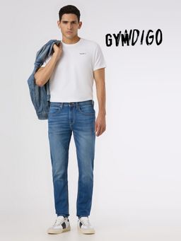Pepe Jeans - Blue Super Skinny Fit Men Jeans