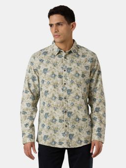 Pepe Jeans - Green Printed Men Shirt