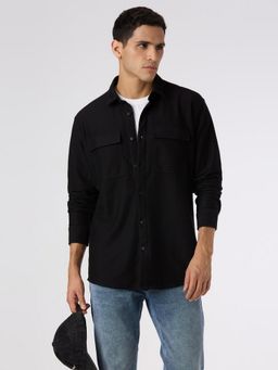 Pepe Jeans - Black Solid Men Shirt
