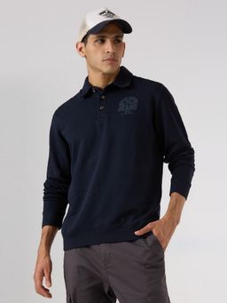 Pepe Jeans - Men Blue Graphic Sweatshirts