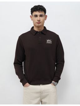 U.S. Polo Assn. Denim Co. - Men Solid Regular Fit Sweatshirt