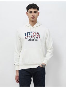 U.S. Polo Assn. Denim Co. - Men Brand Embroidered Regular Fit Hoodie