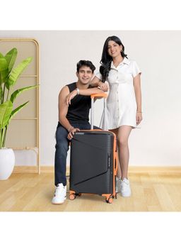 Red Tape - 40L Polypropylene Hard Luggage Trolley Bag