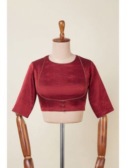 Dressfolk - Pink Perfection Magenta Stitched Blouse