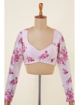 Dressfolk - Cloud Burst Pink Stitched Blouse