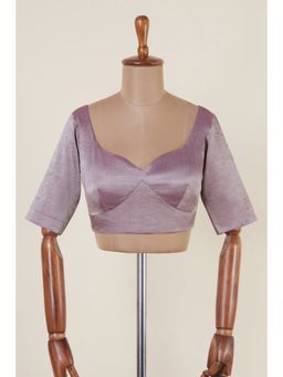 Dressfolk - Saaz Lavender Stitched Blouse