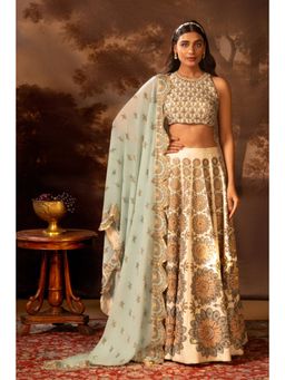 Soup by Sougat Paul - Eraya Embroidered Lehenga Choli with Dupatta