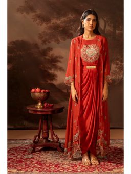 Soup by Sougat Paul - Eraya Drape Dress with Cape