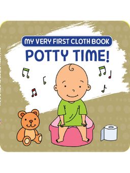 Popcorn Games & Puzzles - My Very First Cloth Book Potty Time
