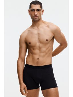 H&M - Men Brown 10-Pack Mid Trunks With Lycra®