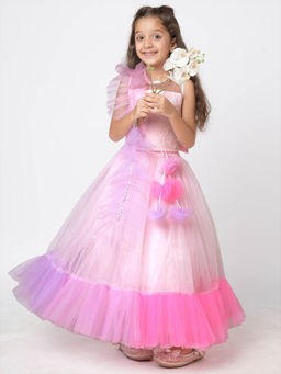 Lil Drama - Girls Choli Ghaghra with Dupatta (Set of 3)