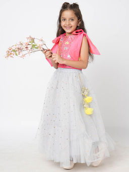 Lil Drama - Girls Choli with Ghaghra (Set of 2)