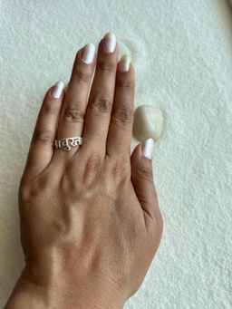 Amaltaas - 925 Sterling Silver Prachurita Shakti Ring