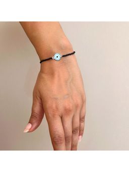 Amaltaas - 925 Sterling Silver Nazar Guardian Bracelet