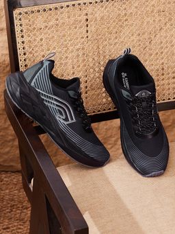 Campus - Bait Men Black Running Shoes