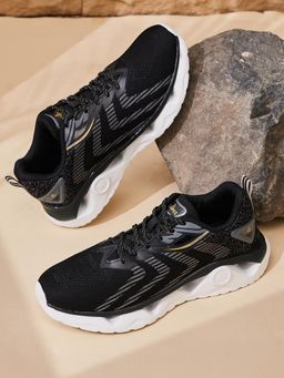 Campus - Brode Men Black Running Shoes