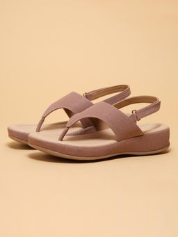ERIDANI - Women's Arlen Peach Comfort Sandals