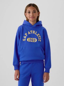 GAP - Boys Blue Knitted Graphic Relaxed Fit Sweatshirt