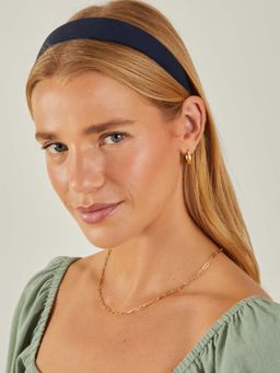 Accessorize London - Thick Denim Blue Hairband