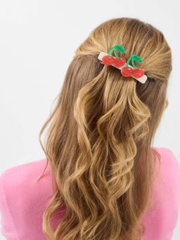 Accessorize London - Cherry Barrette Hair Claw Clip