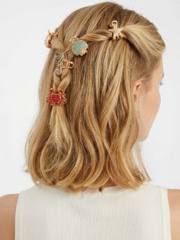 Accessorize London - Mini Under The Sea Claw Clips (Pack of 6)