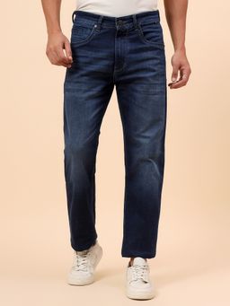 Cantabil - Casual Breathable & Soft Regular Fit Denim Blue Jeans