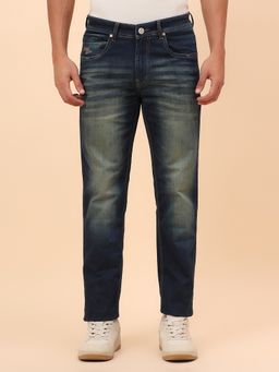 Cantabil - Casual Breathable & Soft Regular Fit Denim Blue Jeans