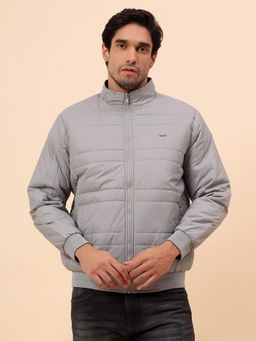 Cantabil - Men Breathable & Soft Regular Fit Grey Jacket