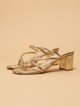 ERIDANI - Alizeh Gold Heels